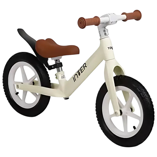 Беговел Toyz Inter 12"  Металл / Кремовый  photo 2