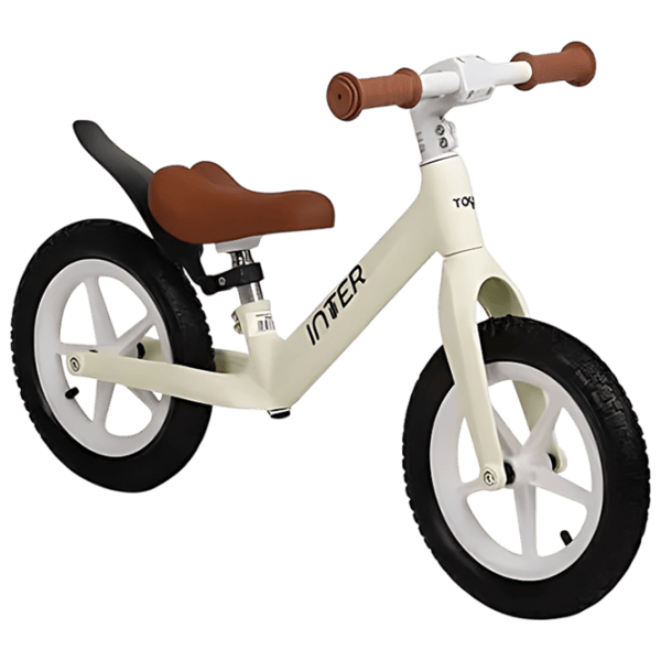 Беговел Toyz Inter 12"  Металл / Кремовый  photo 2