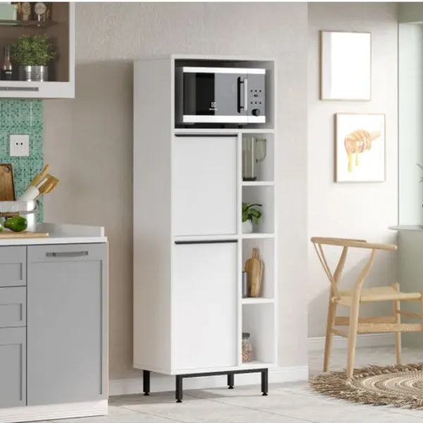 Kухонный шкаф Trendy ON10A-W White / ДСП photo 4