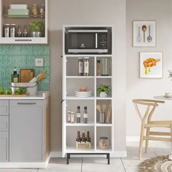 Kухонный шкаф Trendy ON10A-W White / ДСП photo 7