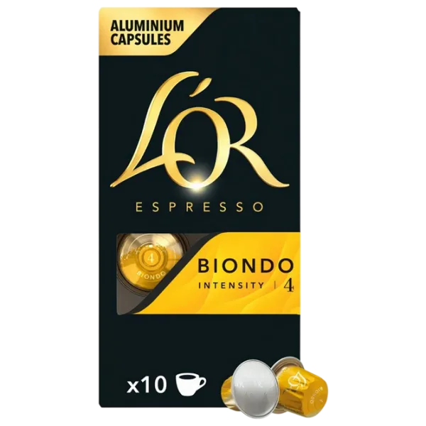 Кофе L'OR Biondo Капсулы / Espresso / Коробка photo 1