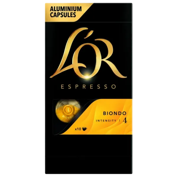 Кофе L'OR Biondo Капсулы / Espresso / Коробка photo 2