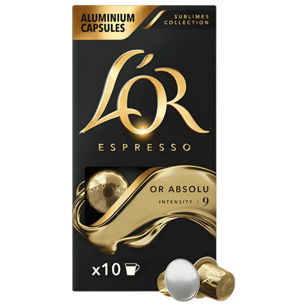 Кофе L'OR Or Absolu Капсулы / Espresso / Коробка photo 1