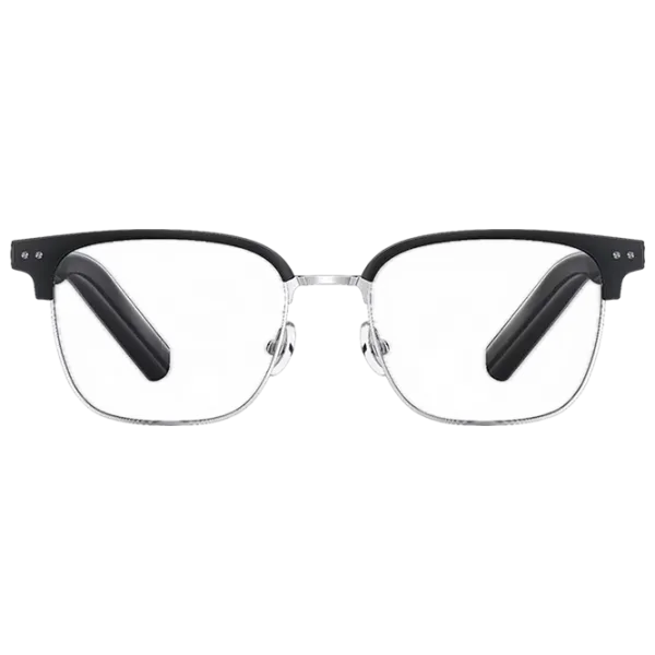 Смарт очки унисекс Xiaomi Mijia Smart Audio Glasses Browline Сталь / Черный photo 1