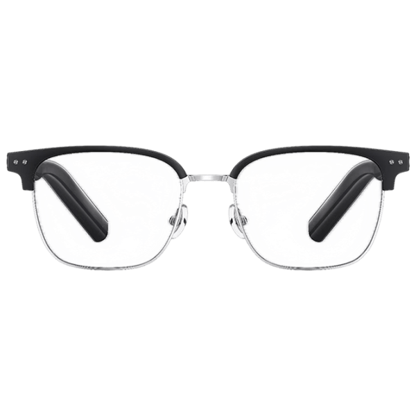 Смарт очки унисекс Xiaomi Mijia Smart Audio Glasses Browline Сталь / Черный photo 1