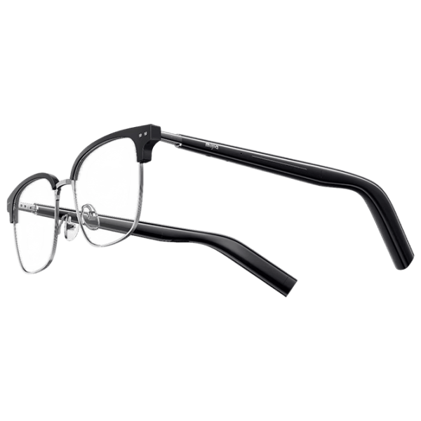 Смарт очки унисекс Xiaomi Mijia Smart Audio Glasses Browline Сталь / Черный photo 3