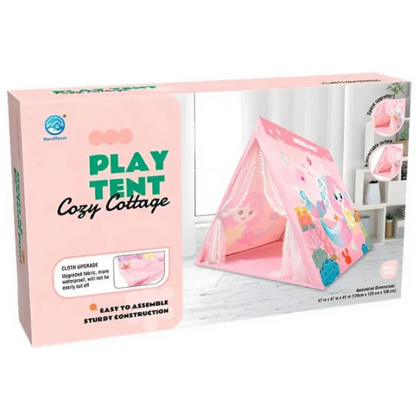 Детская палатка HD Toys Cozy Cottage 1 год - / Розовый photo 2