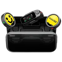 Микрофон Insta360 Mic Pro (2 TX + 1 RX + Charging Case) Черный