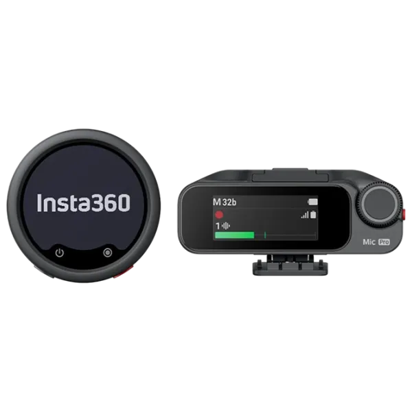 Микрофон Insta360 Mic Pro (1 TX + 1 RX) Черный photo 1