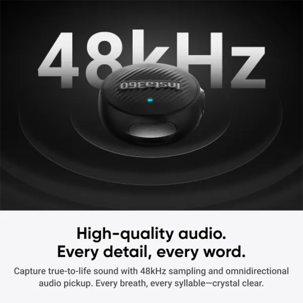 Передатчик Insta360 Mic Air Transmitter Черный photo 2