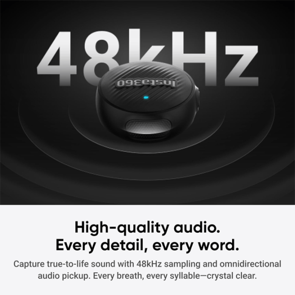 Передатчик Insta360 Mic Air Transmitter Черный photo 2