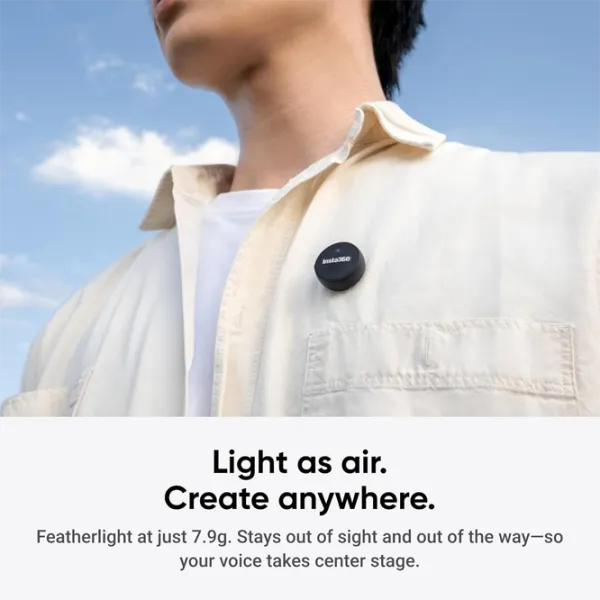 Передатчик Insta360 Mic Air Transmitter Черный photo 3