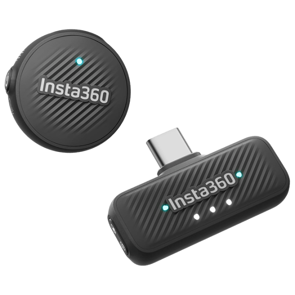Микрофон Insta360 Mic Air (1 TX + 1 RX) Черный photo 1