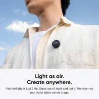 Microfon Insta360 Mic Air (1 TX + 1 RX) Black photo 3