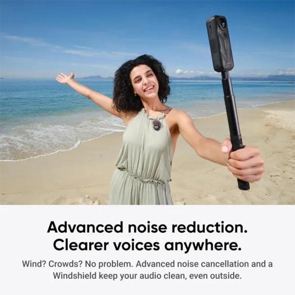Микрофон Insta360 Mic Air (1 TX + 1 RX) Черный photo 4
