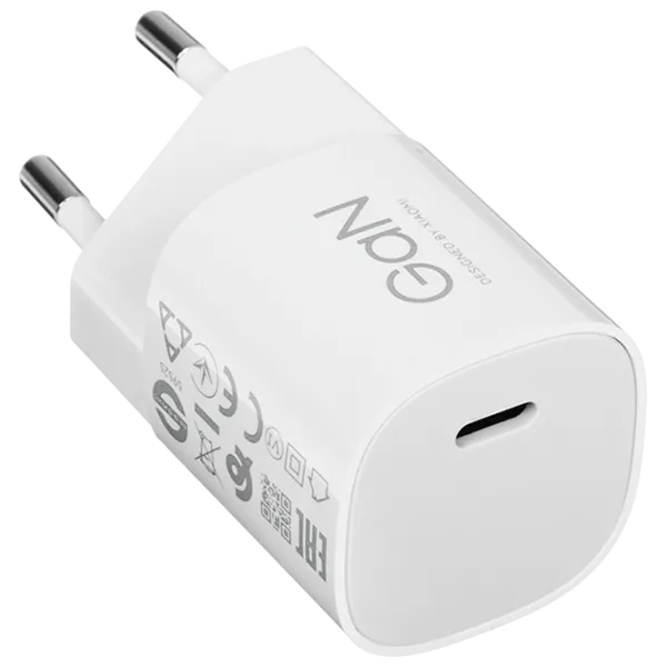 Сетевое зарядное устройство Xiaomi Mi 33W Nano Power  / Белый photo 1