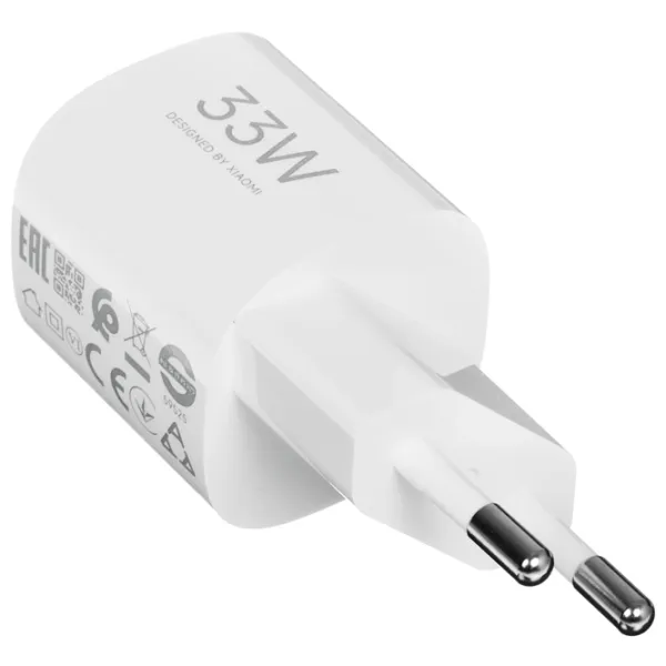 Сетевое зарядное устройство Xiaomi Mi 33W Nano Power  / Белый photo 2