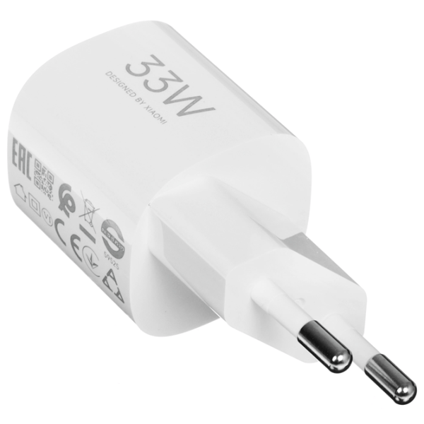 Сетевое зарядное устройство Xiaomi Mi 33W Nano Power  / Белый photo 2
