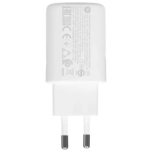 Сетевое зарядное устройство Xiaomi Nano Turbo Charging Power  / Белый photo 3