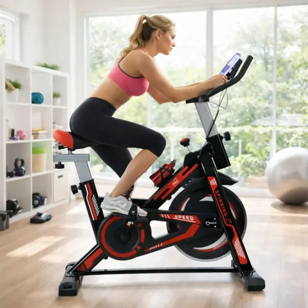 Эллиптический тренажер Arenasport Spinning Bike Привод: / 120 кг / Черный photo 5