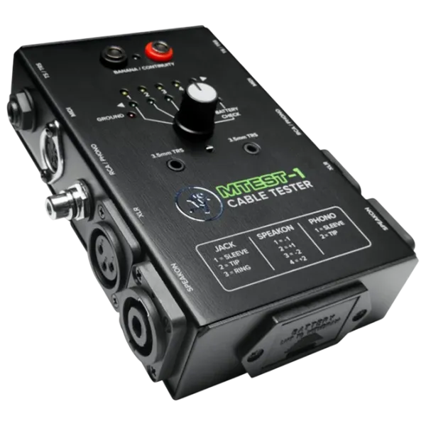 Tester pentru cabluri audio Mackie MTest-1  /  photo 1