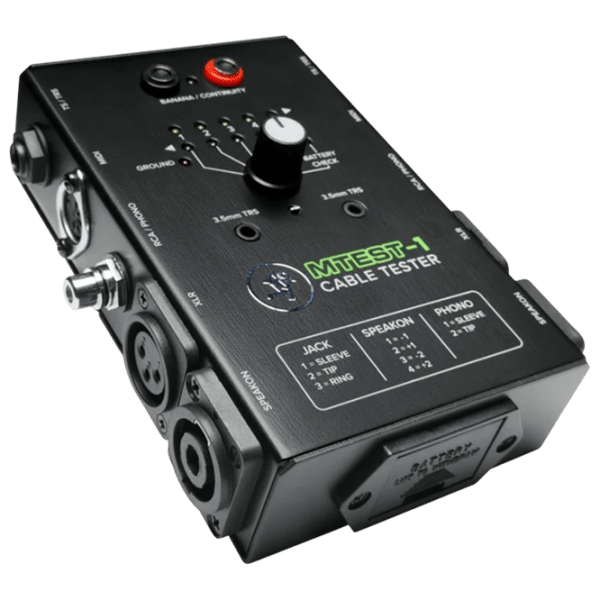 Tester pentru cabluri audio Mackie MTest-1  /  photo 1