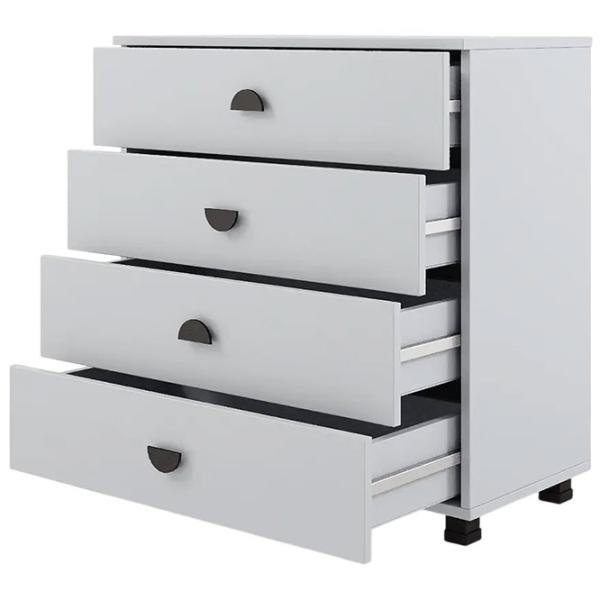 Comodă ML-Mobila Rio №9 81.5 x 80.2 x 40.2 / PAL / Gray photo 2