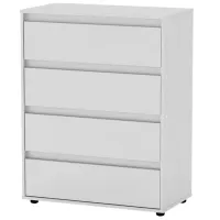 Comodă KompaniT 4 П 103 x 80 x 42 / PAL / Alb