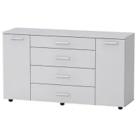 Comodă KompaniT 1-3-2 П 73 x 130 x 38 / LPAL / Grey stone