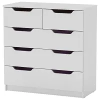 Comodă KompaniT 2+3М 82.8 x 81 x 38 / MDF / Grey stone