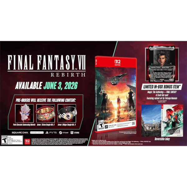 Final Fantasy VII Rebirth Game for Nintendo Switch 2 photo 2