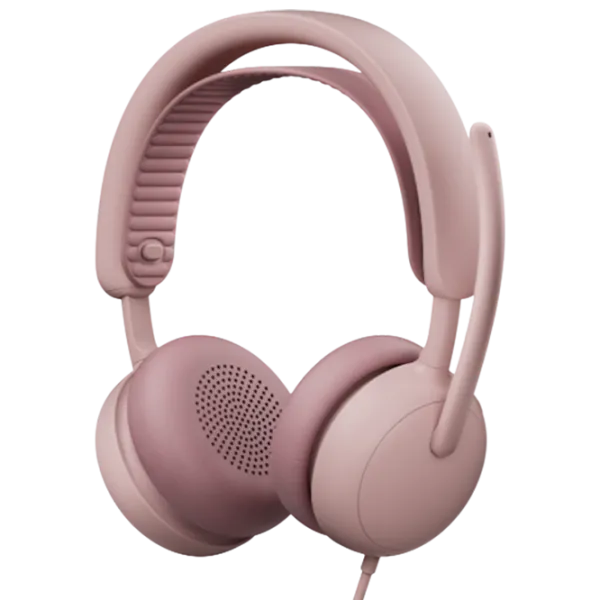 Căști Logitech ZONE Wired 2 Rose Cu fir/ Personal photo 1