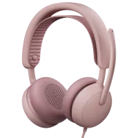 Căști Logitech ZONE Wired 2 Rose Cu fir/ Personal