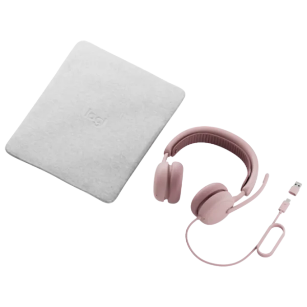 Căști Logitech ZONE Wired 2 Rose Cu fir/ Personal photo 3