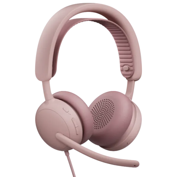 Căști Logitech ZONE Wired 2 Rose Cu fir/ Personal photo 5