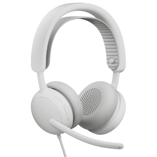 Căști Logitech ZONE Wired 2 White Cu fir/ Personal photo 3