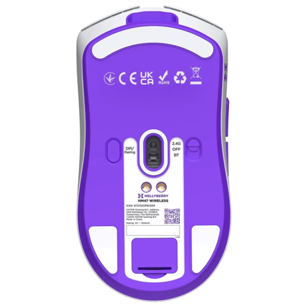 Мышь Hator Hellyberry HM47 Radio / White Purple photo 7