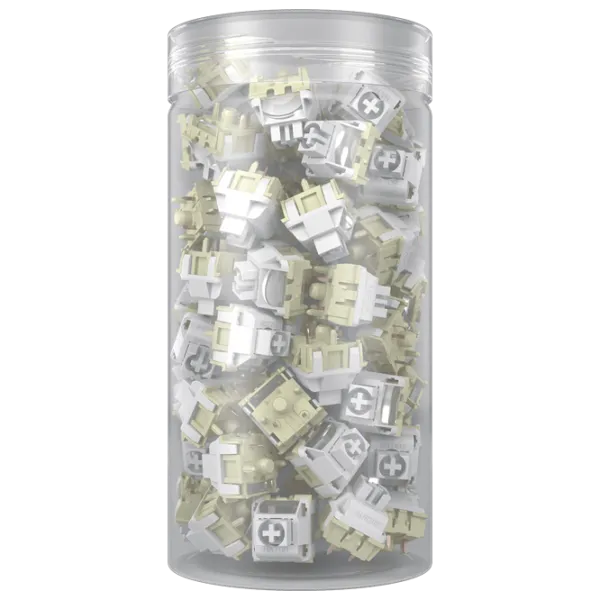 Accesorii pentru tastatură Hator Linear silent switch  / White photo 2