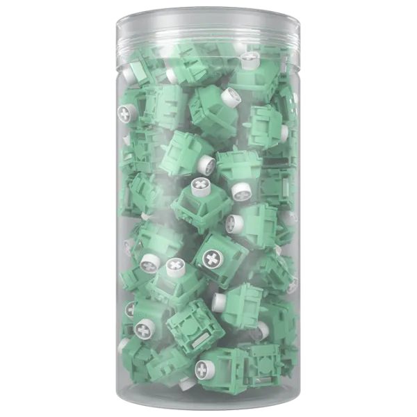 Accesorii pentru tastatură Hator Magnetic genty silent linear switches  / Green photo 2