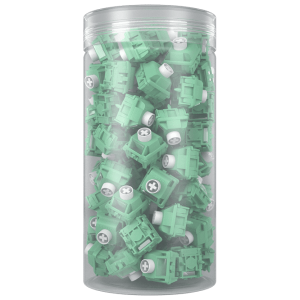 Accesorii pentru tastatură Hator Magnetic genty silent linear switches  / Green photo 2