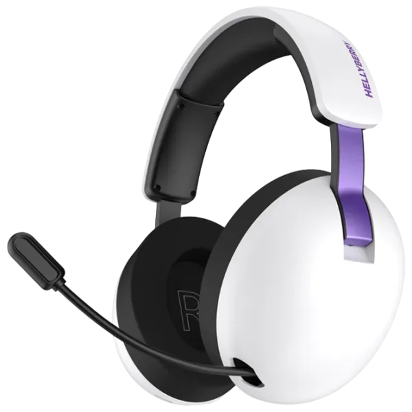 Наушники Hator Hellyberry HH30 Purple Белый Беспроводные/ Игровой photo 1