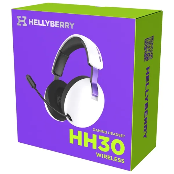 Наушники Hator Hellyberry HH30 Purple Белый Беспроводные/ Игровой photo 9