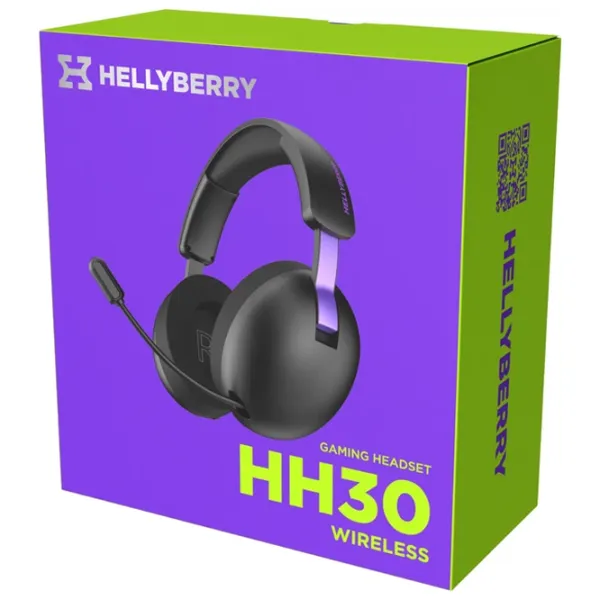 Наушники Hator Hellyberry HH30 Purple Черный Беспроводные/ Игровой photo 9