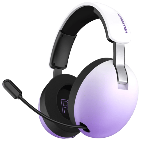 Наушники Hator Hellyberry HH30 PRO Purple Белый Беспроводные/ Игровой photo 1