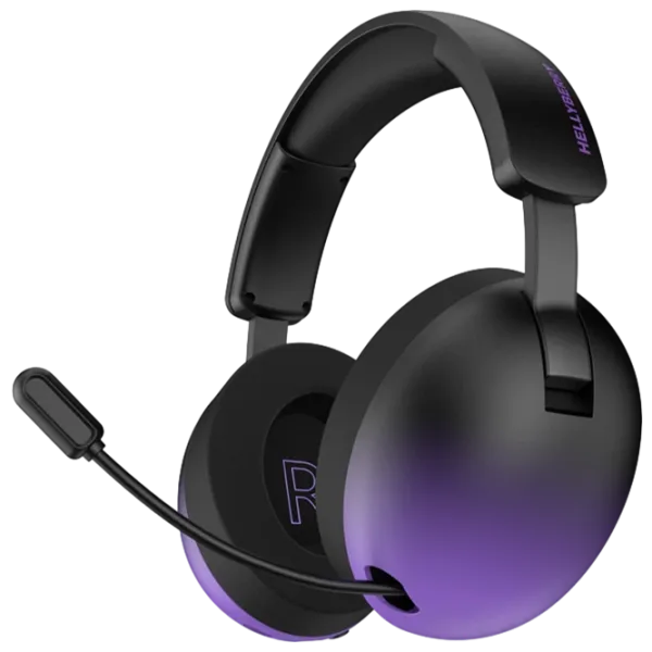 Наушники Hator Hellyberry HH30 PRO Purple Черный Беспроводные/ Игровой photo 1