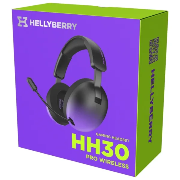 Наушники Hator Hellyberry HH30 PRO Purple Черный Беспроводные/ Игровой photo 8