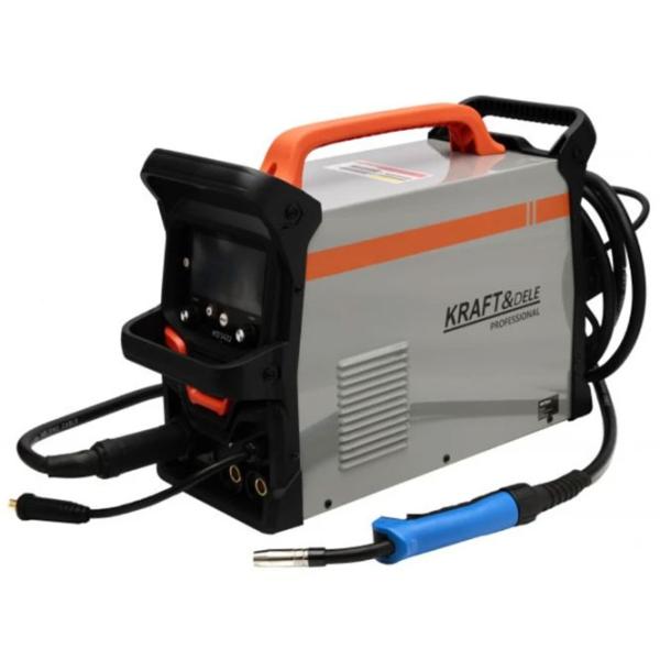 Сварочный аппарат Kraft&Dele KD3422 230 В полуавтоматическая (MIG/MAG), ручная дуговая (MMA), аргонно-дуговая (TIG) / Серый photo 1
