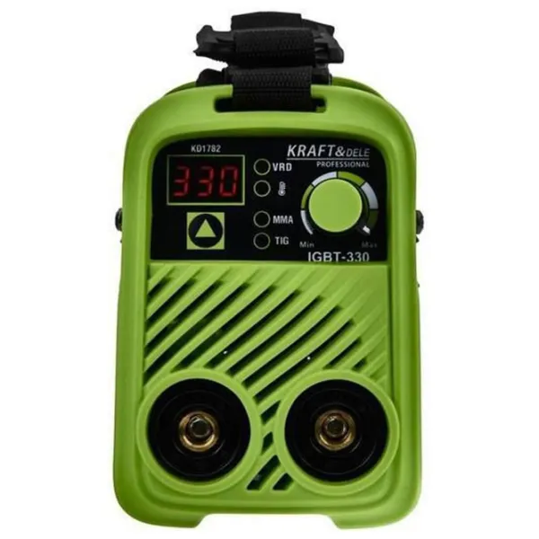 Сварочный аппарат Kraft&Dele KD1782 230 В ручная дуговая (MMA), аргонно дуговая (TIG) / Зеленый photo 4