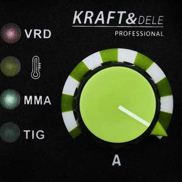 Сварочный аппарат Kraft&Dele KD1781 230 В ручная дуговая (MMA), аргонно дуговая (TIG) / Черный photo 7