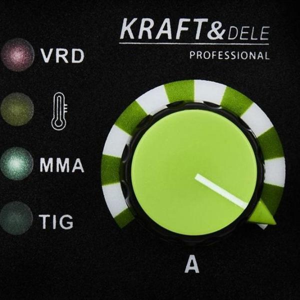 Сварочный аппарат Kraft&Dele KD1781 230 В ручная дуговая (MMA), аргонно дуговая (TIG) / Черный photo 7